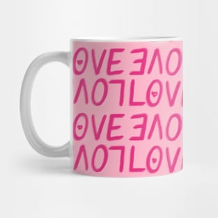 Pink Love Mug